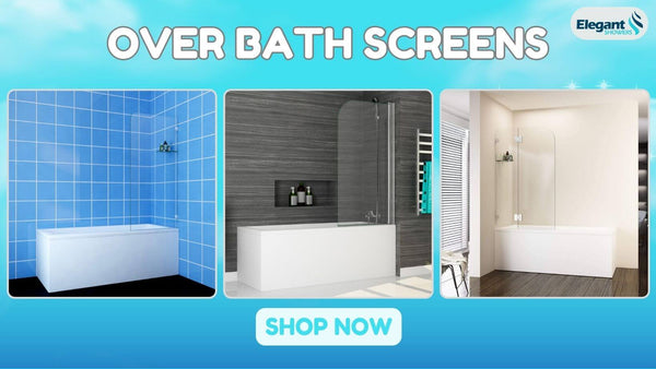 over bath screens collection from ELEGANTSHOWERS
