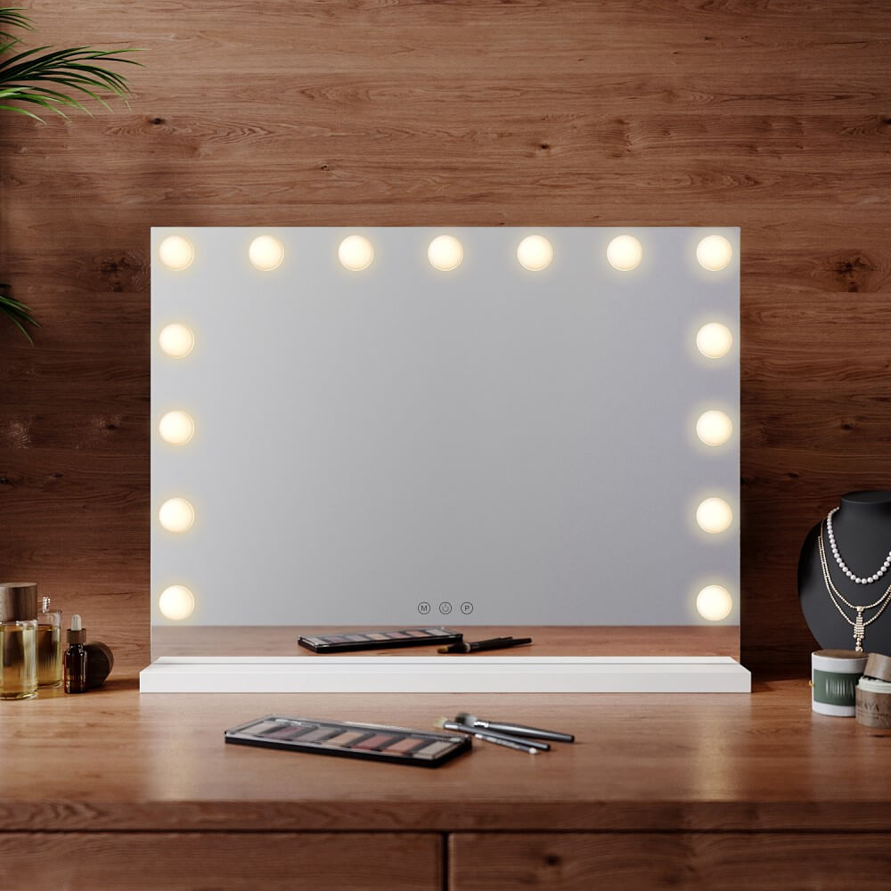 led mirror vanity