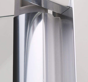 ELEGANT SHOWERS Folding Shower Door Wall to Wall Adjustable Fits - Elegantshowers