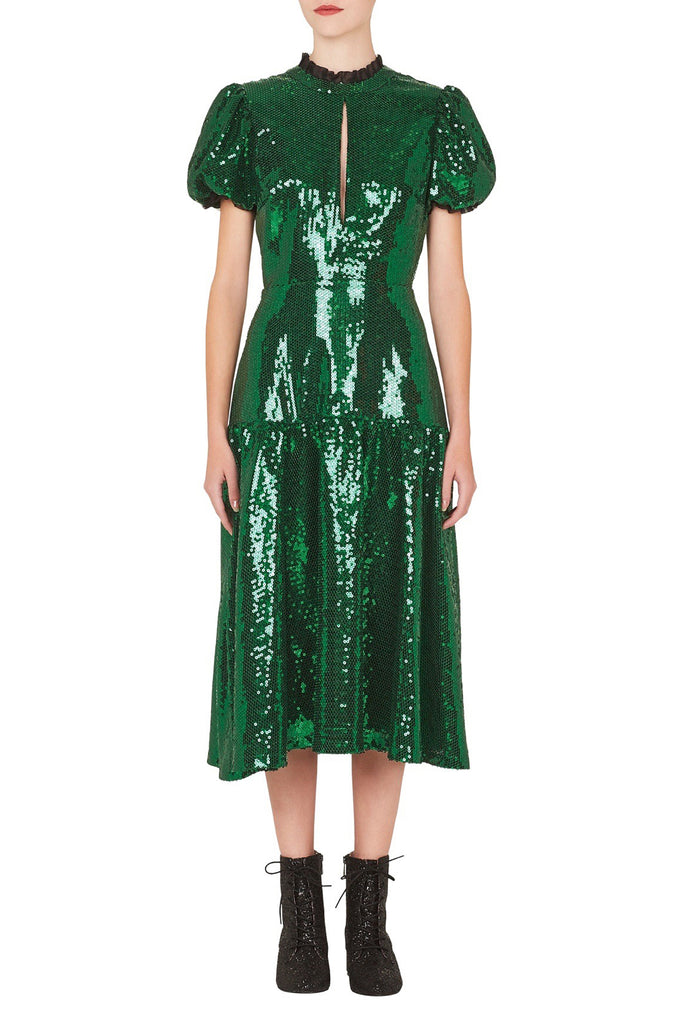 Ziggy Dress In Green Macgraw 8133