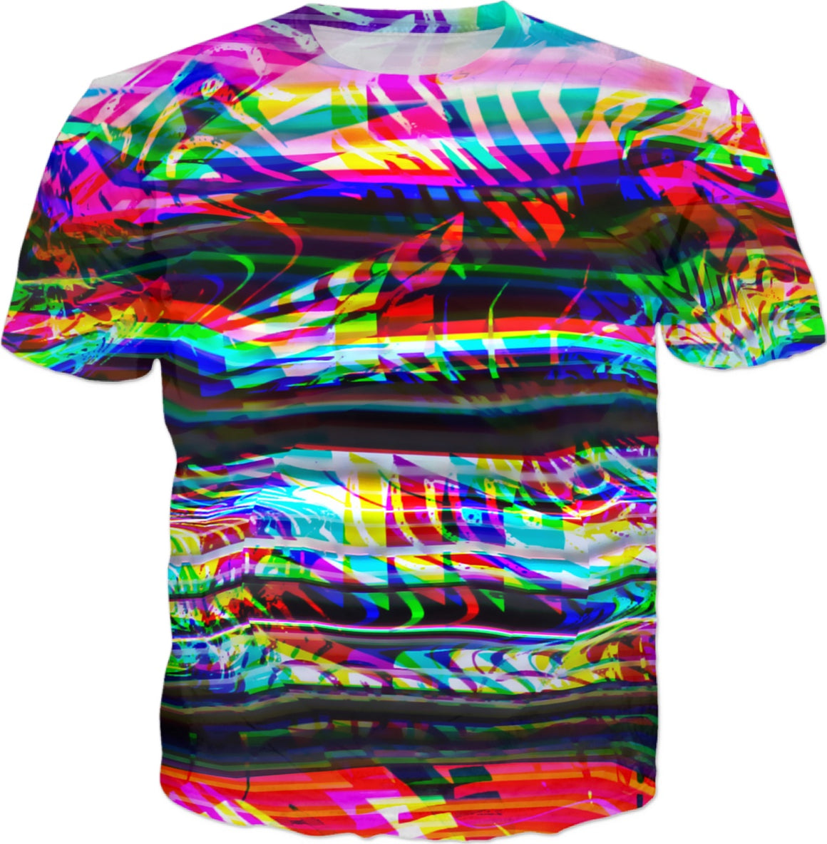Rave Static T-Shirt – BigTexFunkadelic