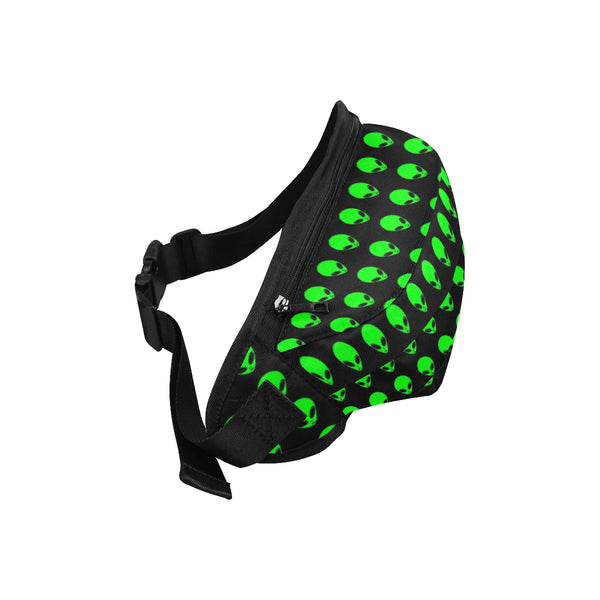 Green Alien Head Fanny Pack – BigTexFunkadelic