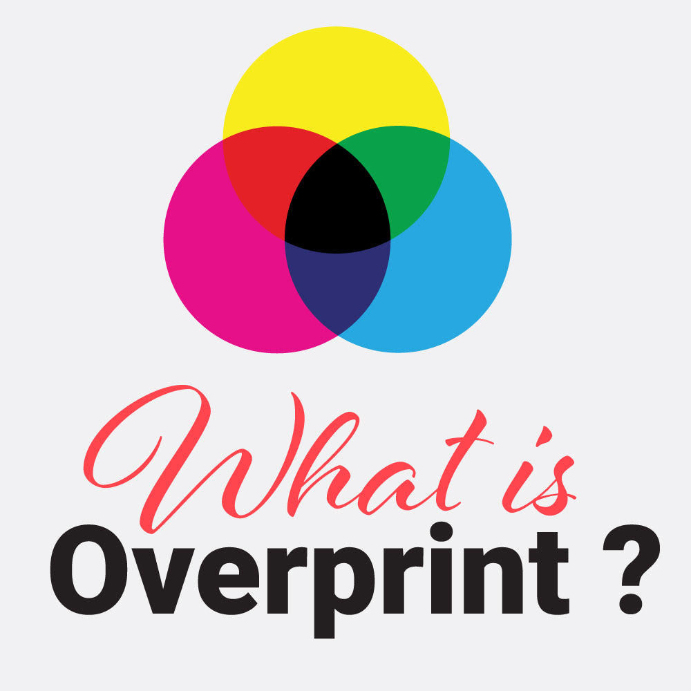 What is overprint?