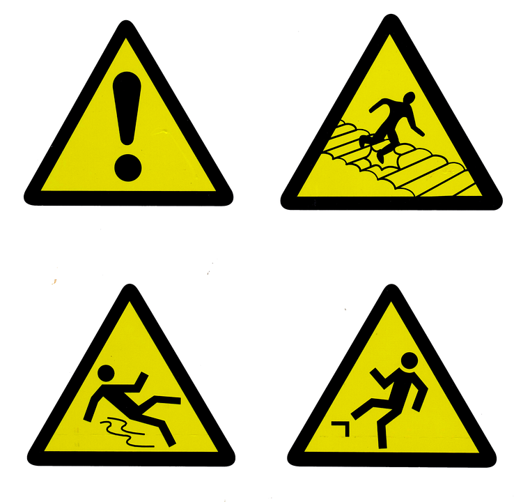 Constructions Signs Several Constructions Signs