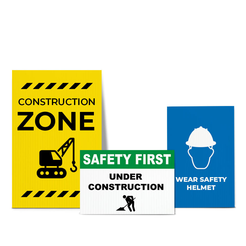 construction safety signs