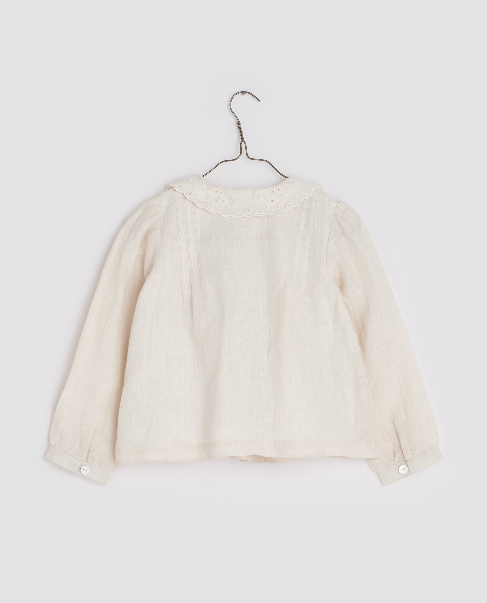 Ruby Blouse Milk Linen