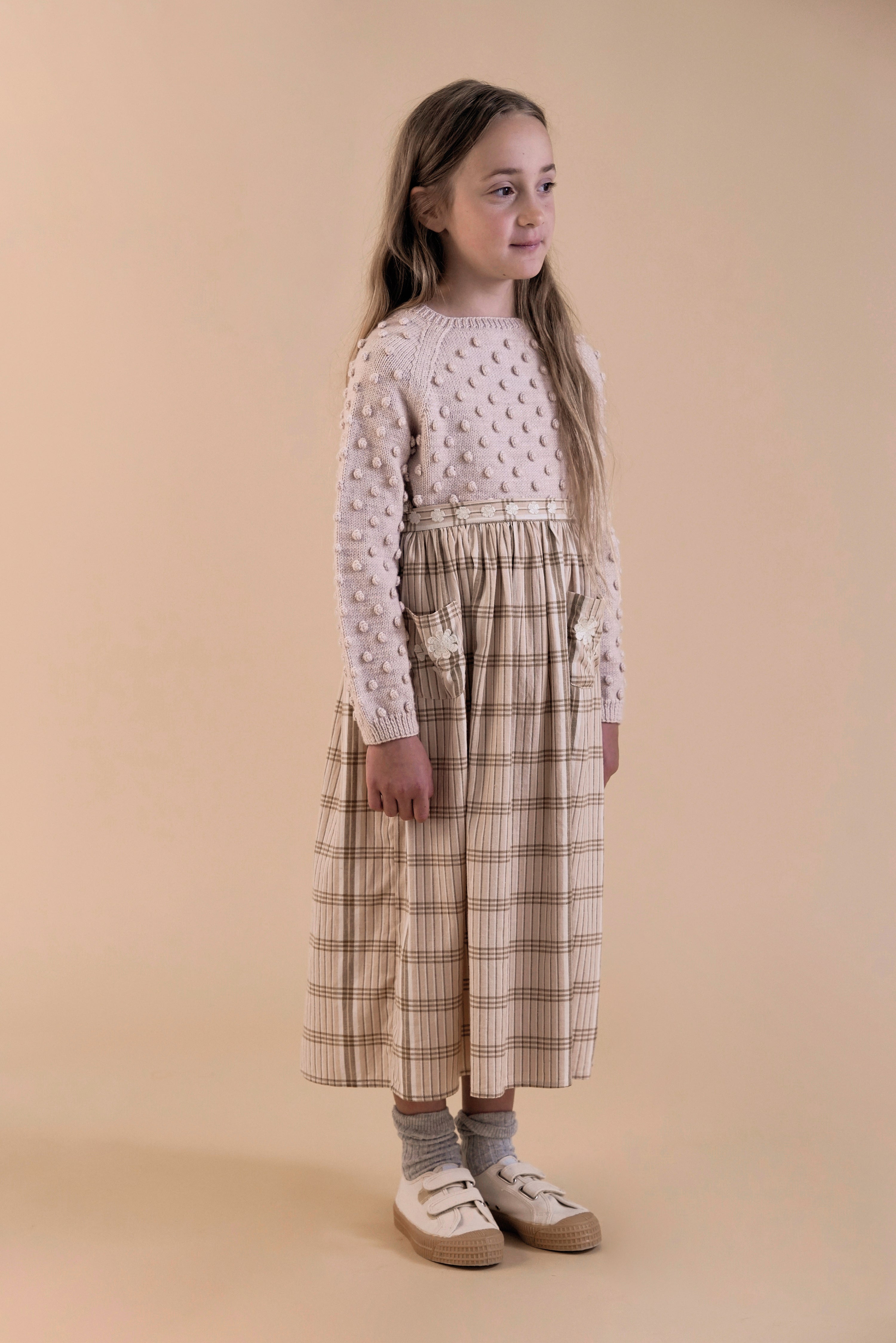 ERMA SKIRT- FARM CHECK MELBA