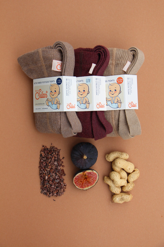 Footed Peanut Blend tights