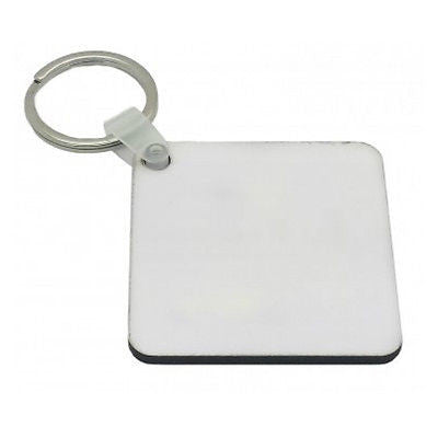 Plain White Sublimation Blank Mdf Keychains at Rs 5/piece in Pilibhit