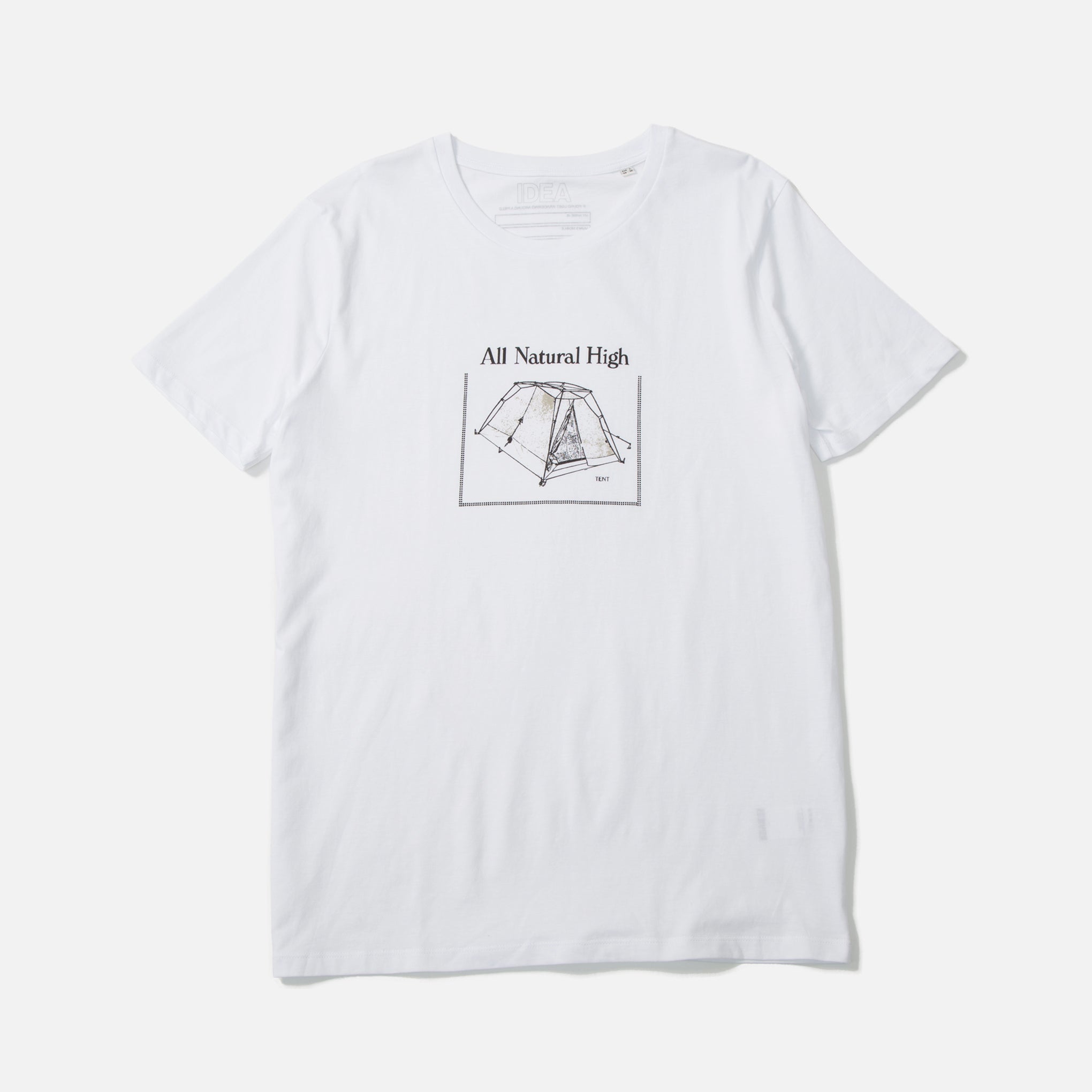 1) Natural High t-shirt in white | Blues Store