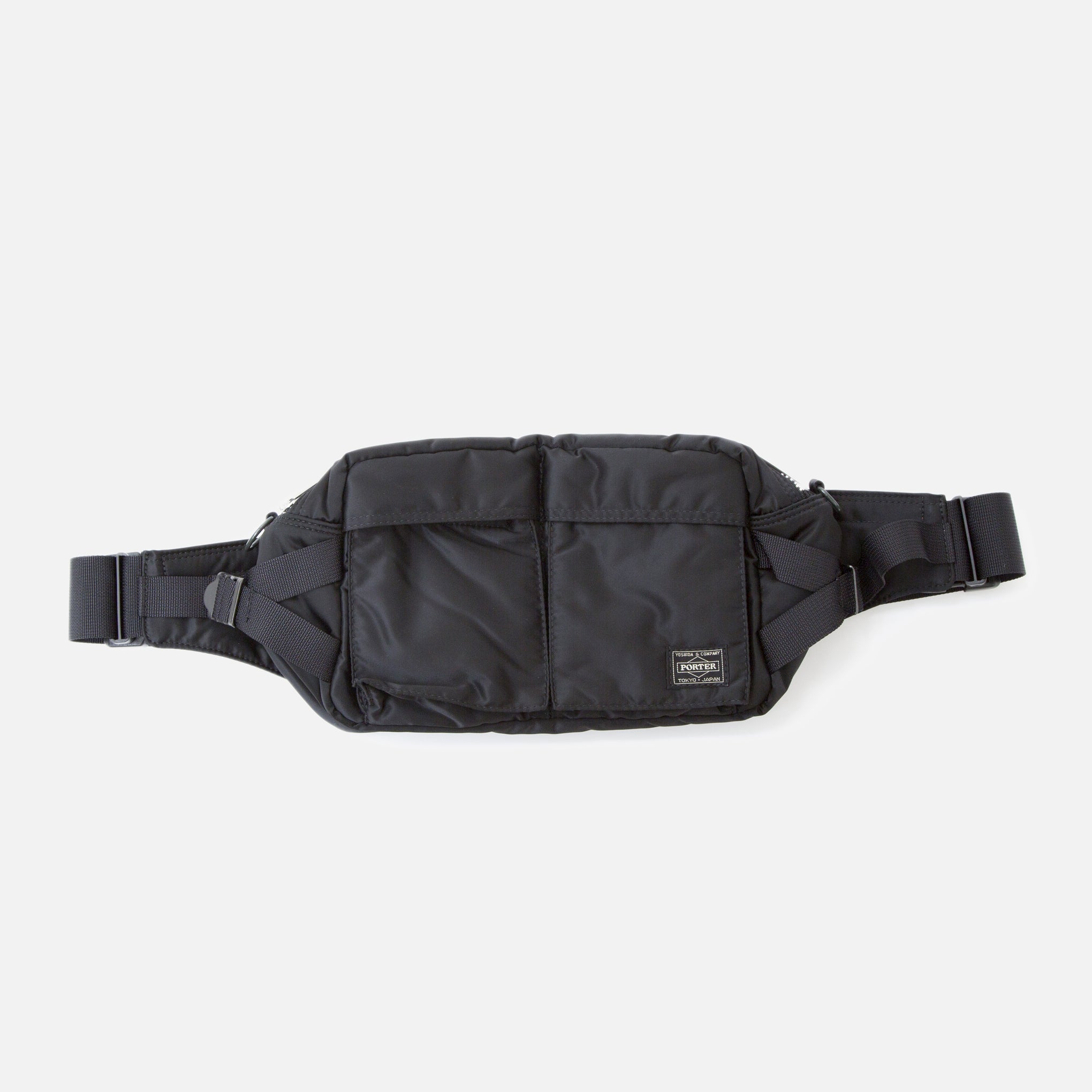 black waist bag