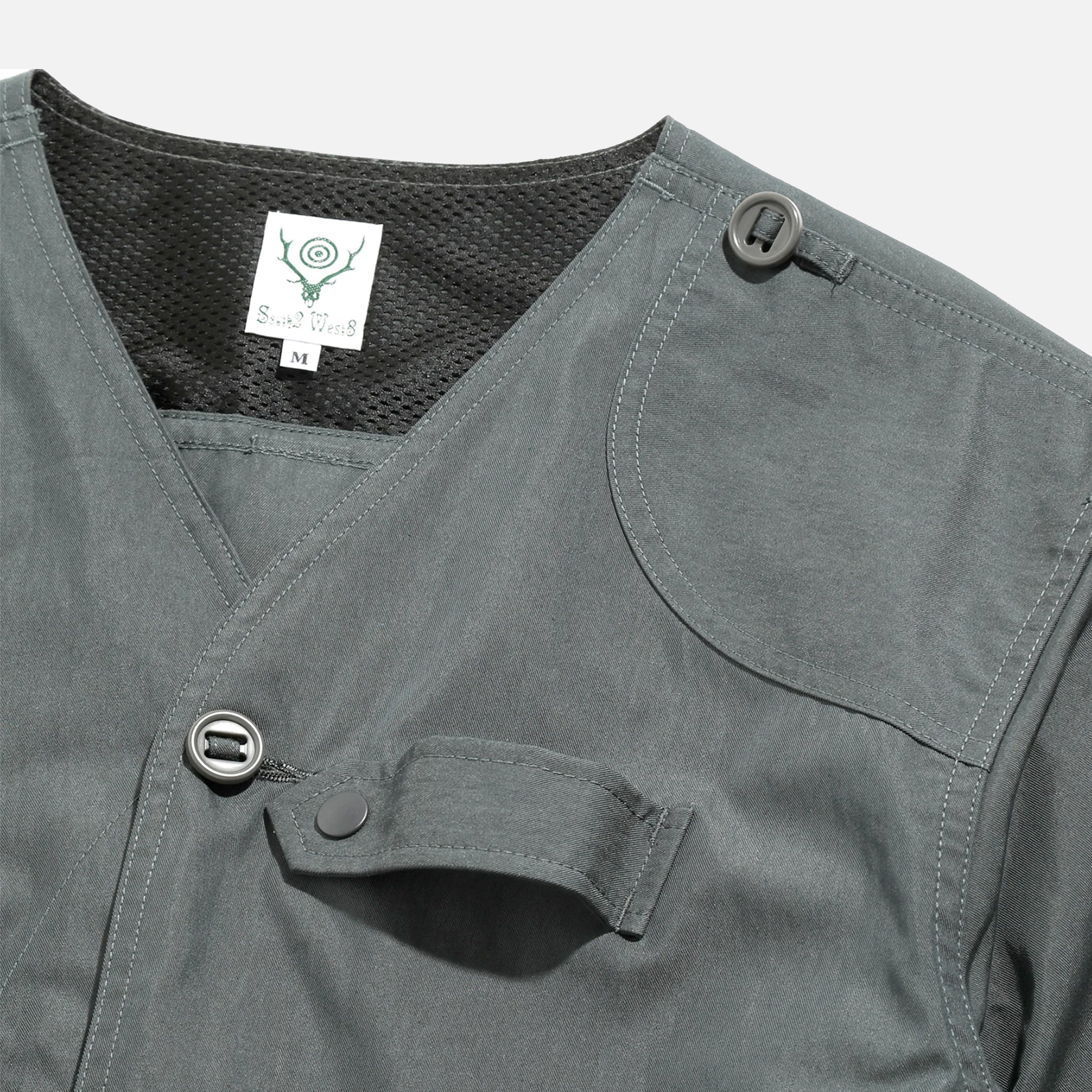 South2 West8 Tenkara Jacket C/N Gabardine - Charcoal | Blues Store