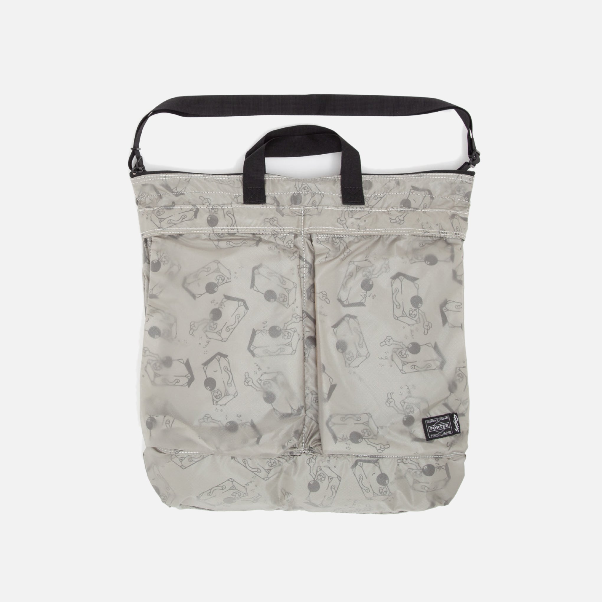 Porter x Gasius 2Way Helmet Bag - Multi