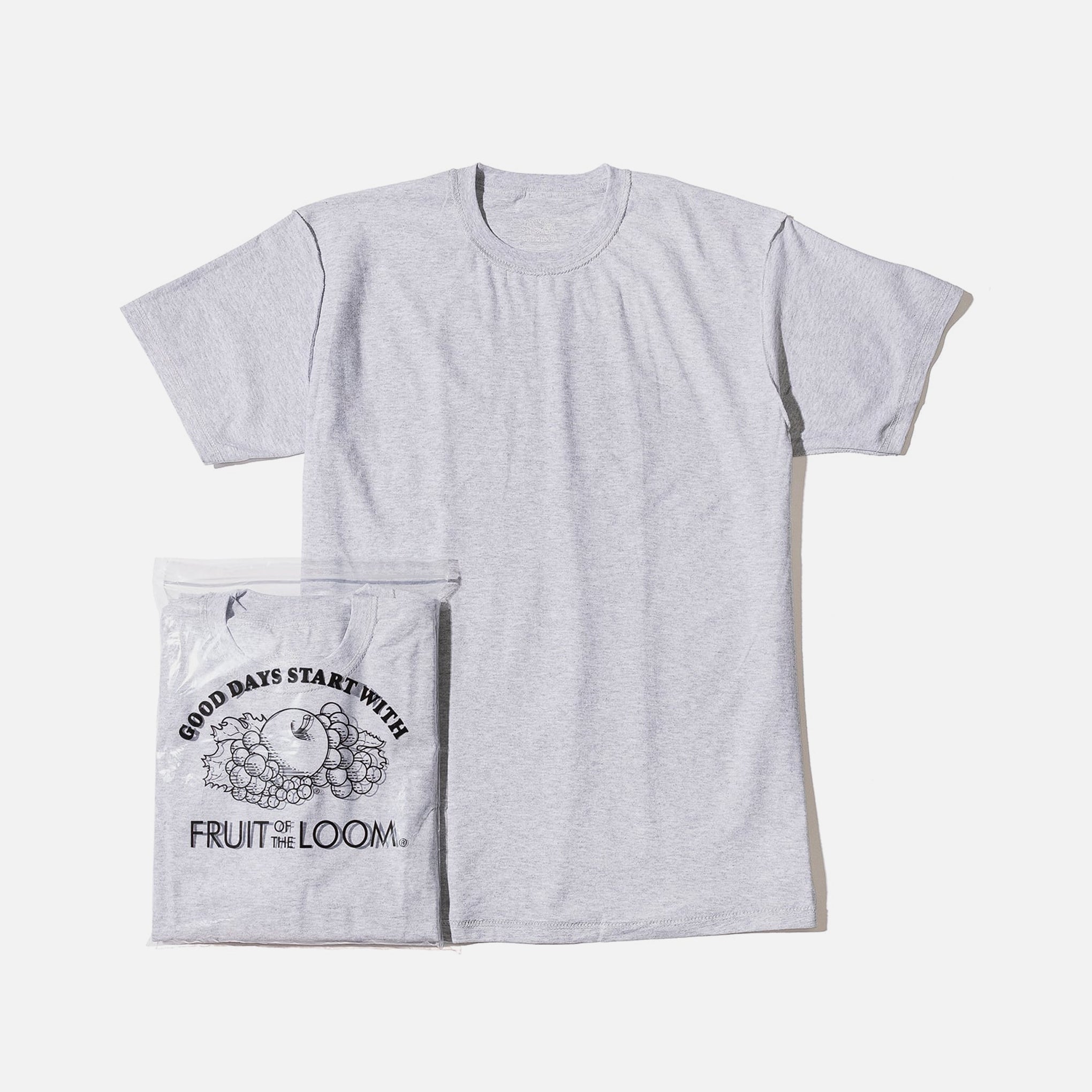 ブラック UNUSED UNUSED x Fruit of the loom 2Pack T-shirtの通販 by