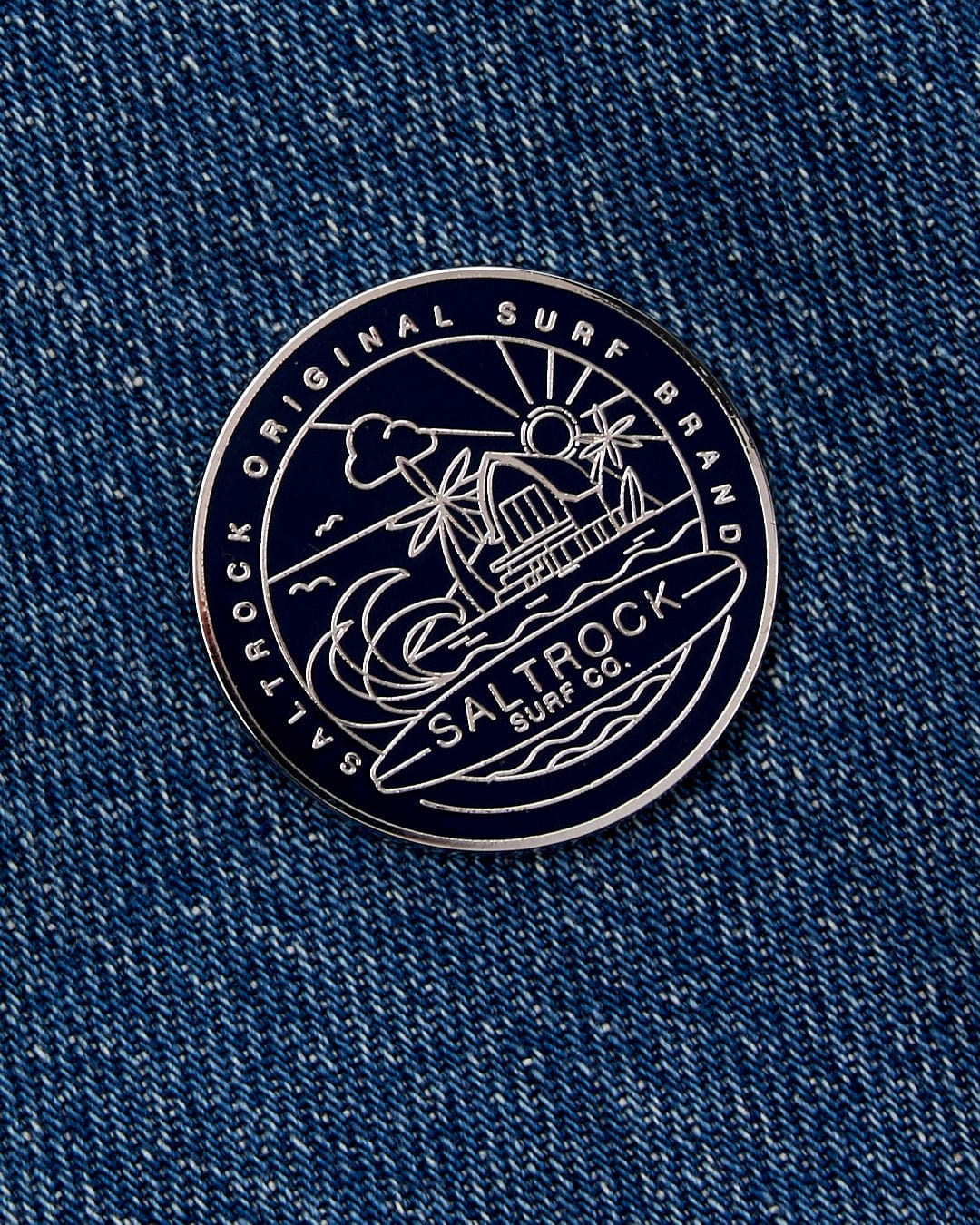 Retreat - Pin Badge - Navy