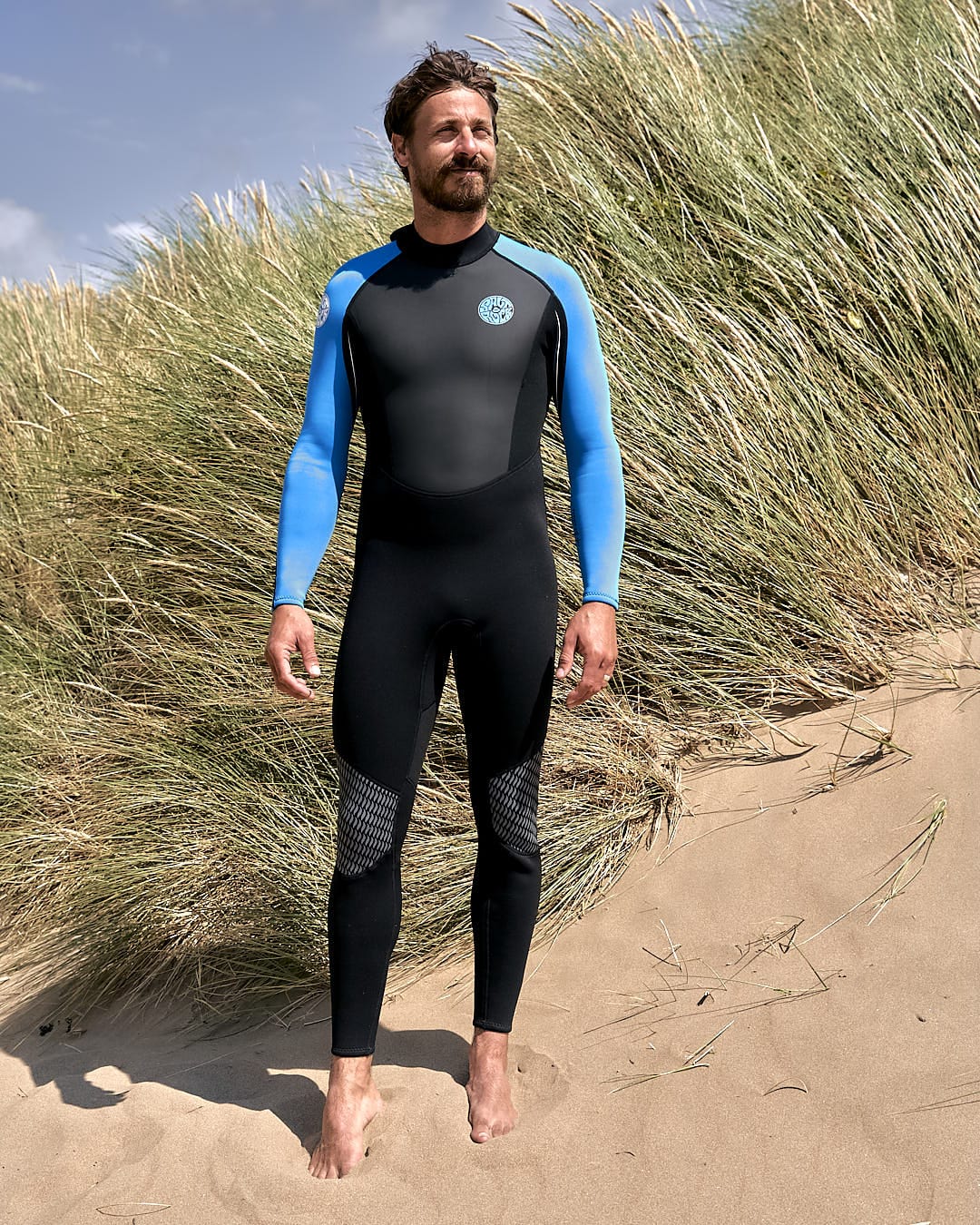 Core - Mens 3/2 Full Wetsuit - Blue/Black, Blue / XL