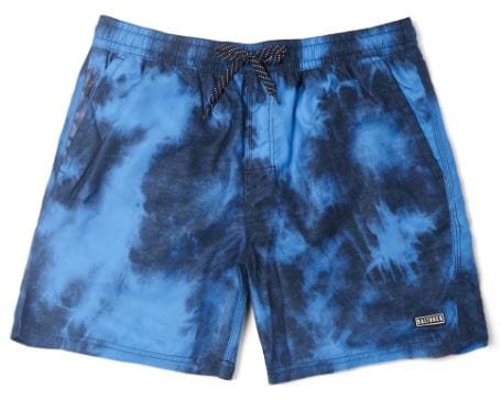 Lee - Mens Tie Dye Swimshorts - Blue, Blue / M