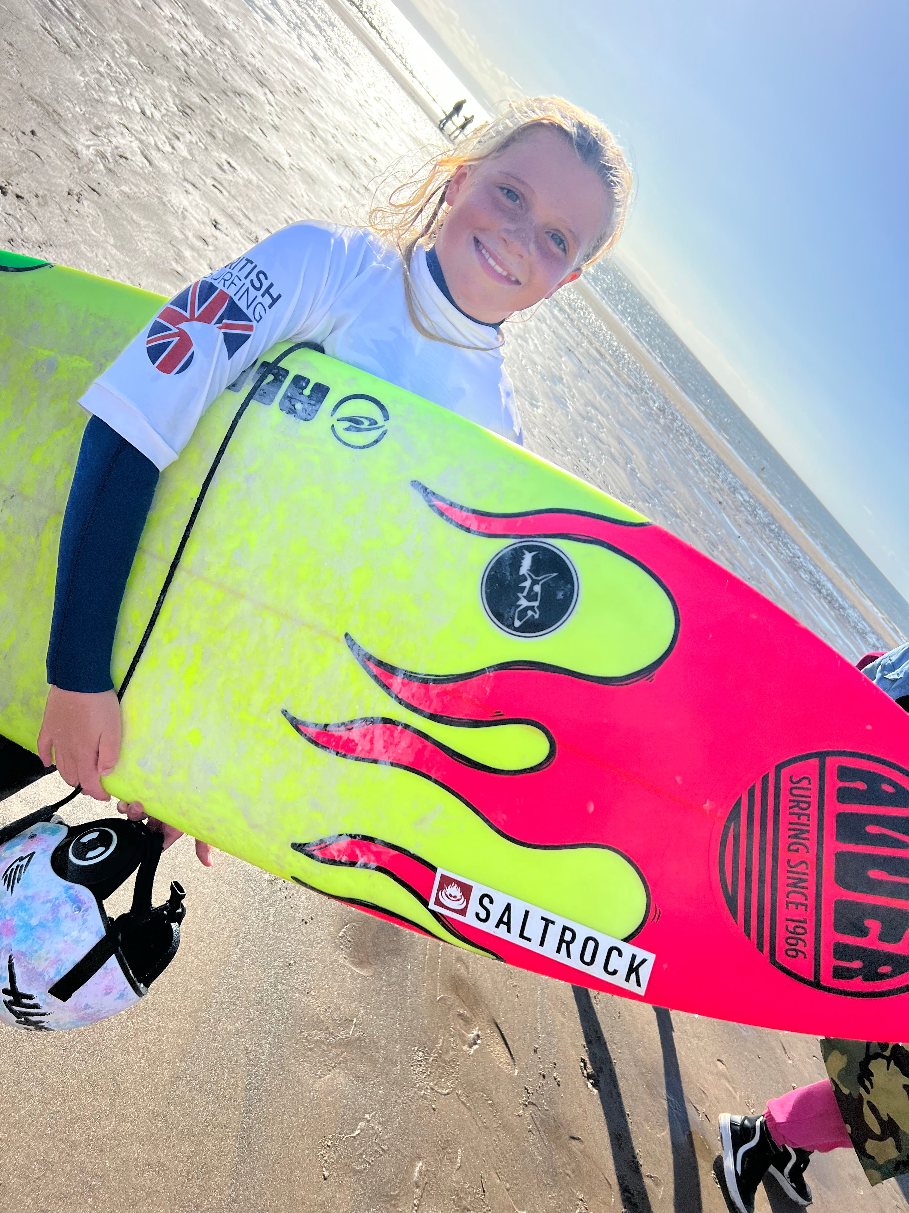 Callie Cruickshank, Scottish Surfer