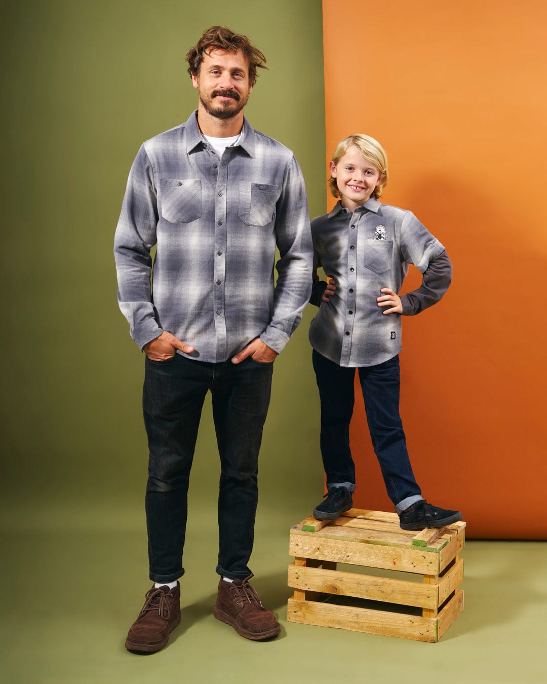 Slacker - Kids Shirt - Grey, Grey / 9-10 Years