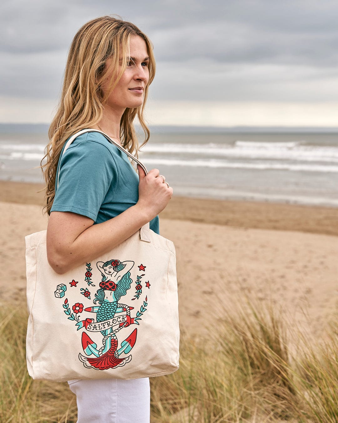 Sea Siren - Recycled Bag - Cream