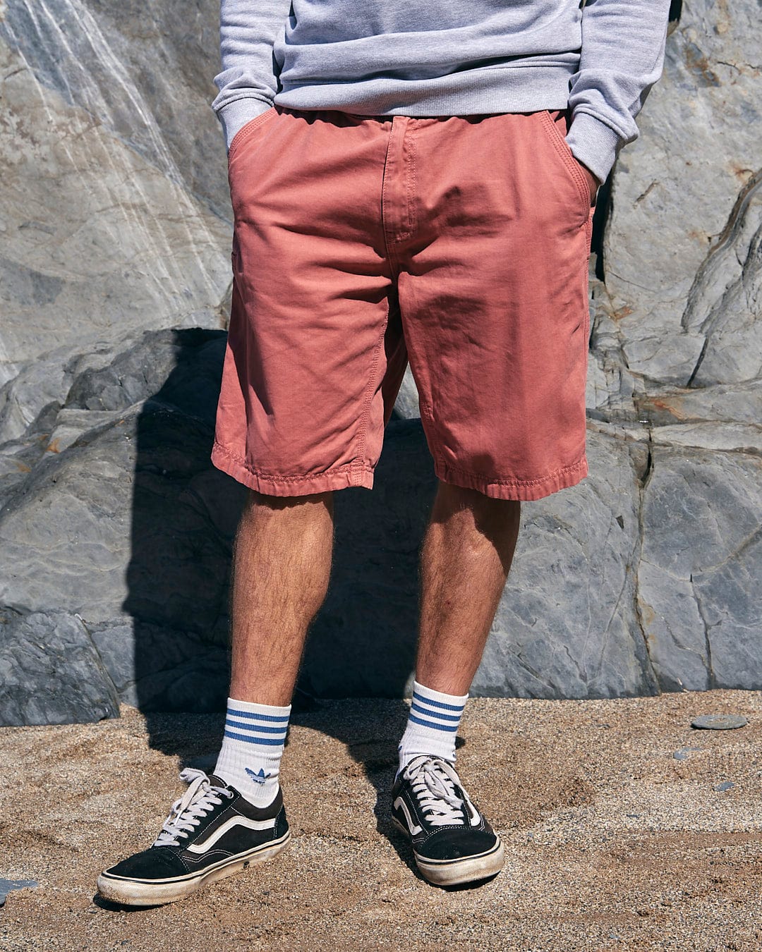 Sennen - Mens Chino Shorts - Pink