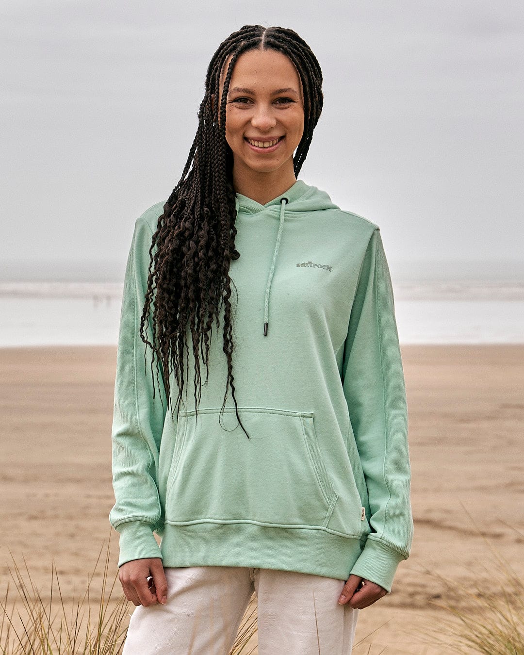 Shelley - Womens Pop Hoodie - Light Green