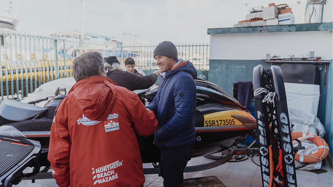 Cotty at Red Bull training facility in Nazaré