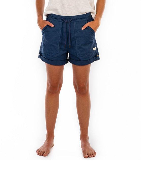 Roxette - Relaxed Cargo Shorts - Navy