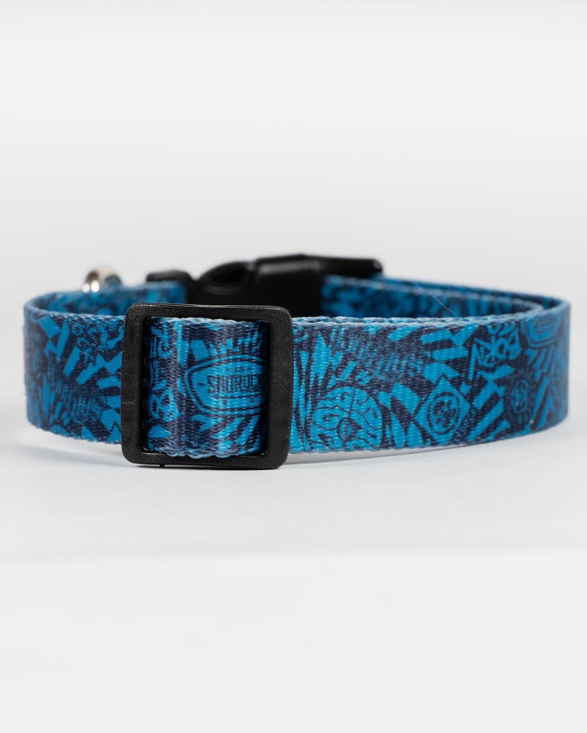 Branded Dog Collar - Bright Blue