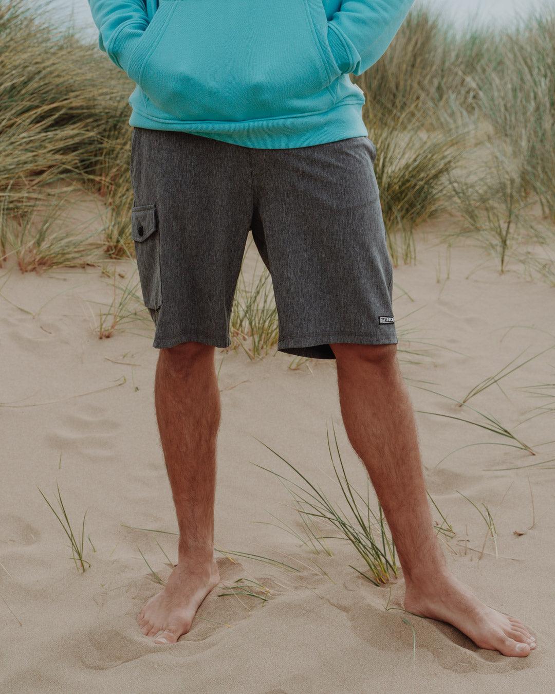 Cargo - Mens Amphibian Boardshort - Dark Grey