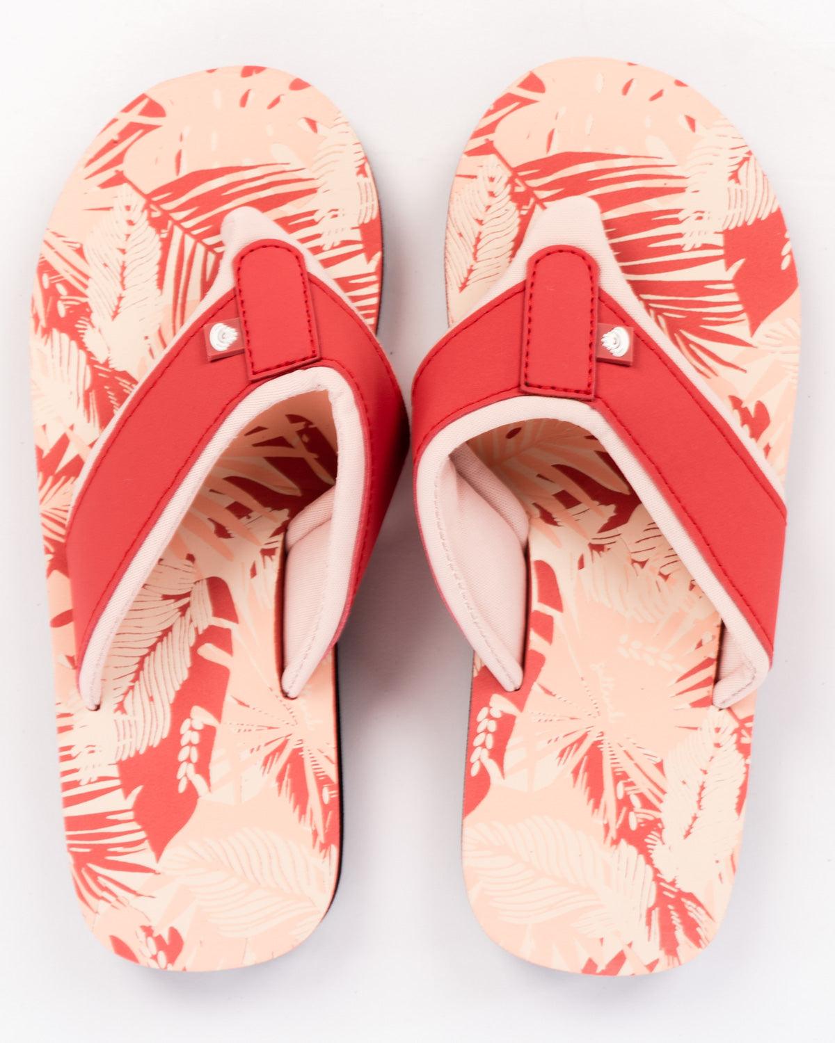 Coraline Flip Flops Coral