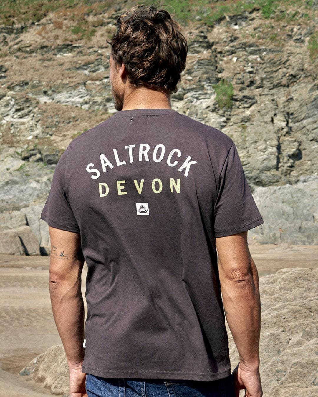 Location - Mens T-Shirt Devon - Phantom