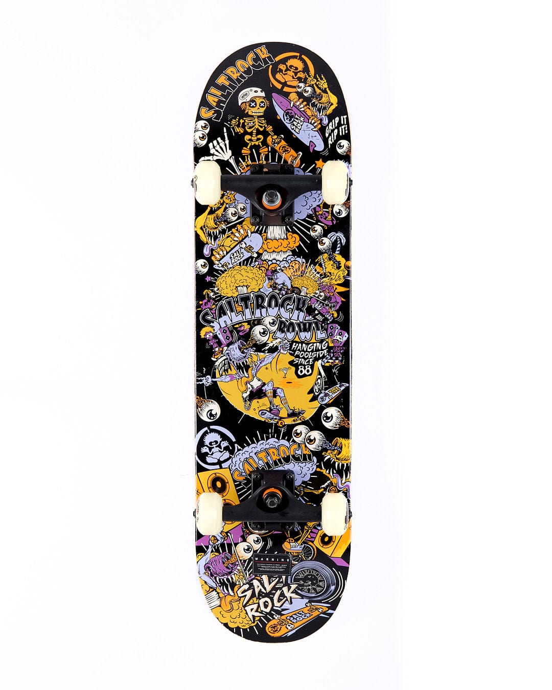 Creeper Crew - Skateboard - Black