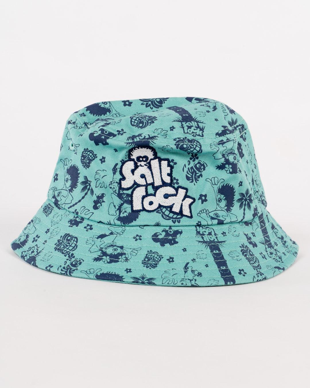 Tiki Tok - Kids Bucket Hat - Turquoise