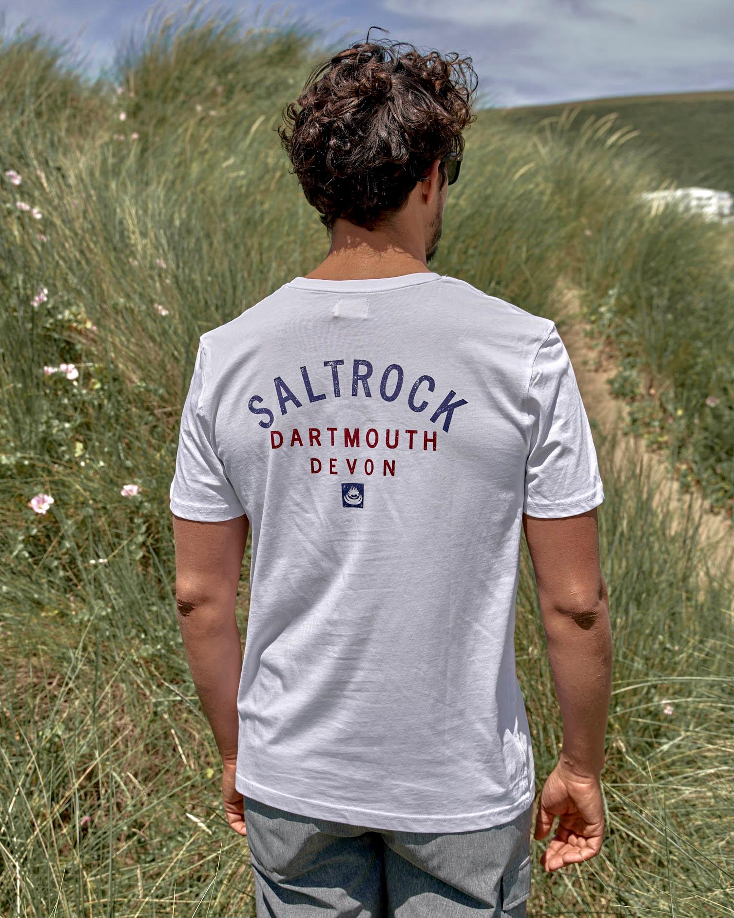 Location - Mens Tee - Dartmouth - White