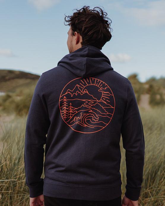 Escape Circle Zip Hoodie