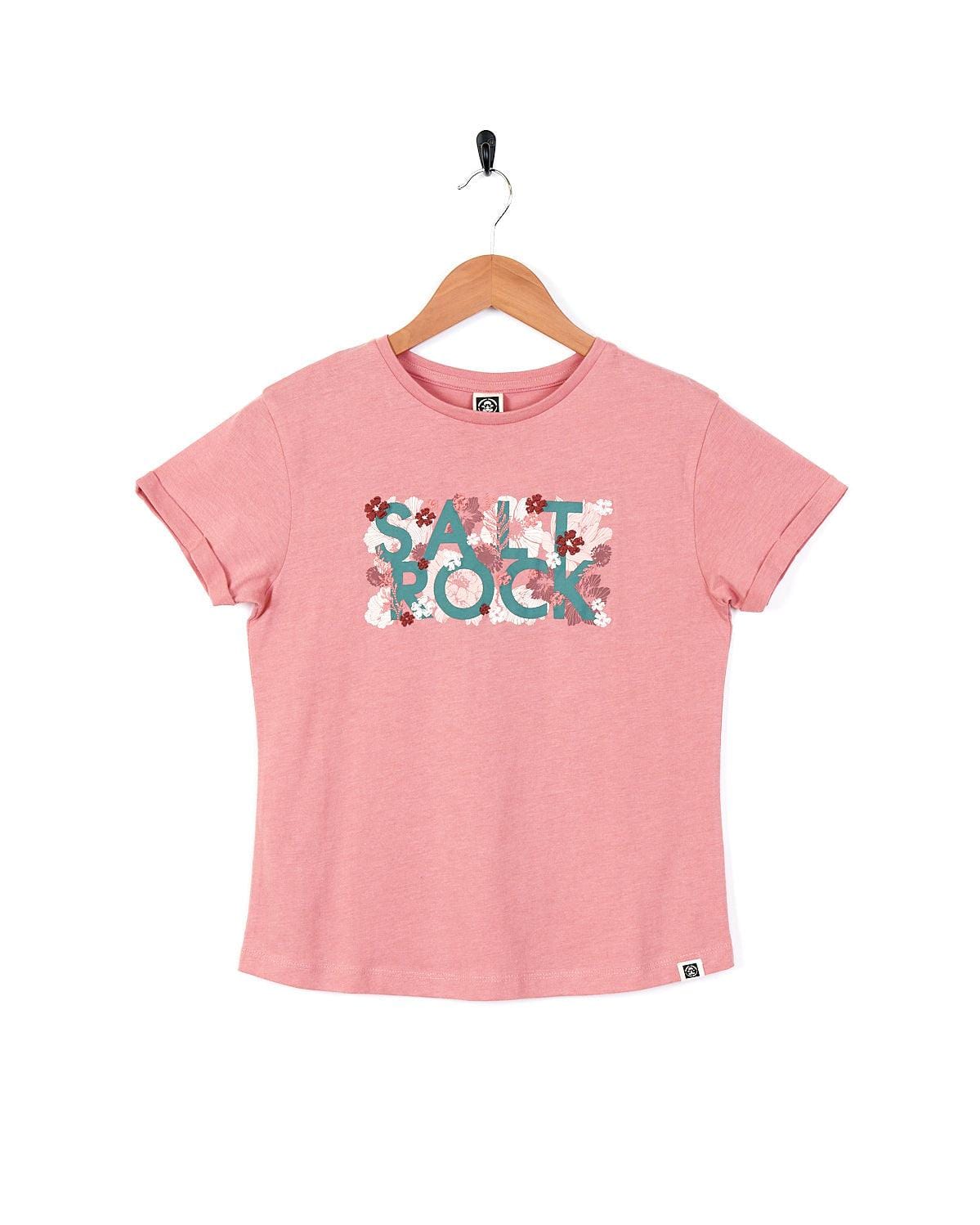 Flora - Kids Short Sleeve T-Shirt - Pink