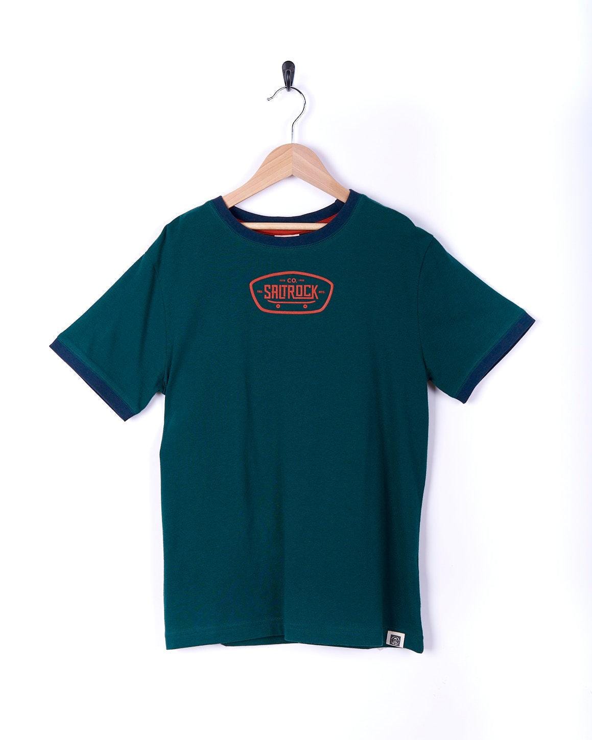 Hardskate - Kids Ringer T-Shirt - Green