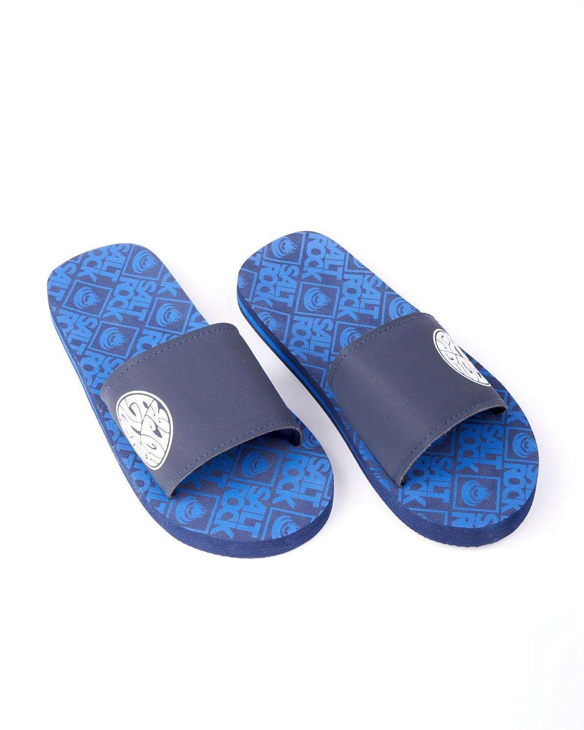 Logo - Kids Neoprene Slider - Blue, Blue / EU31