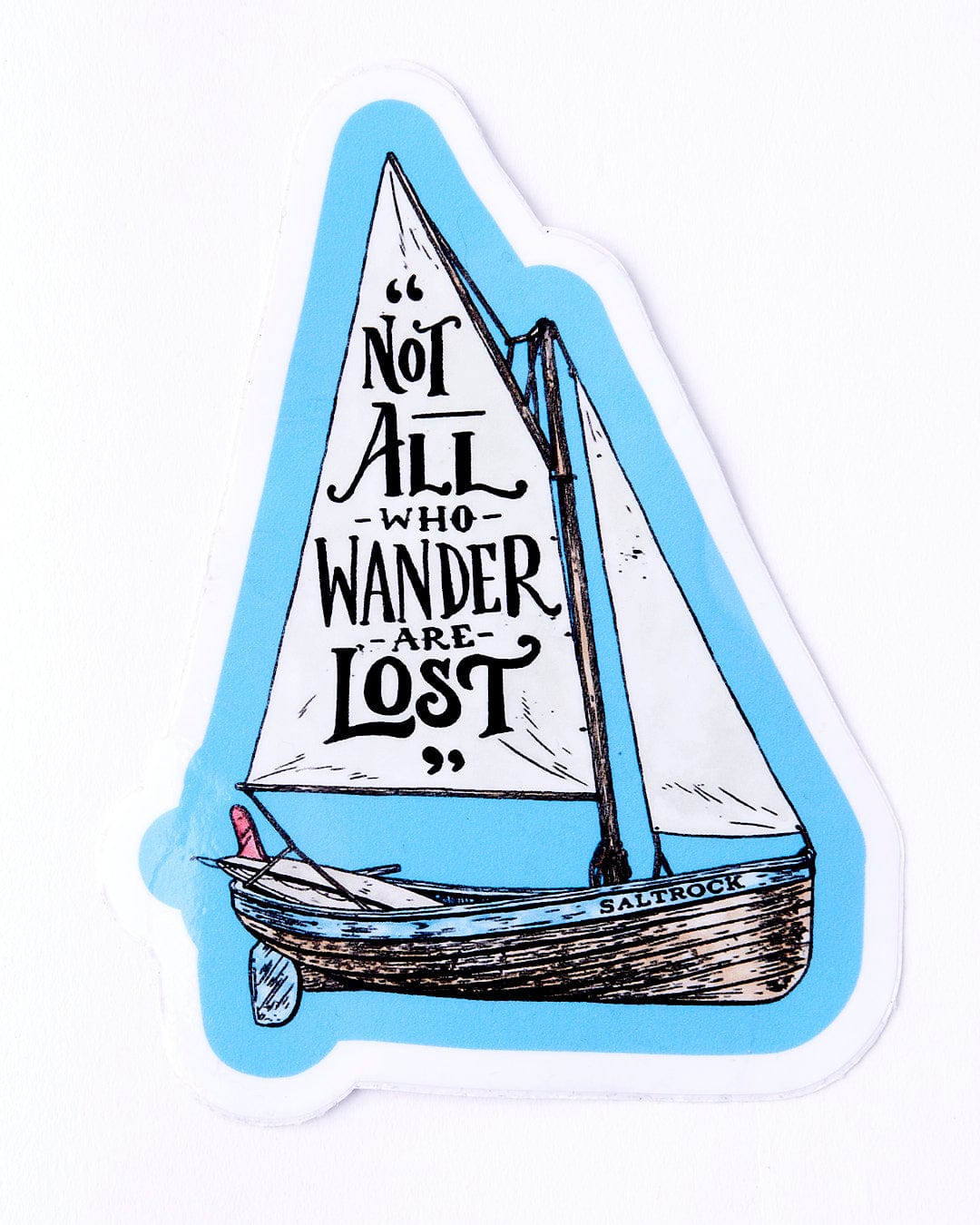 Lost Ships - Sticker - Blue
