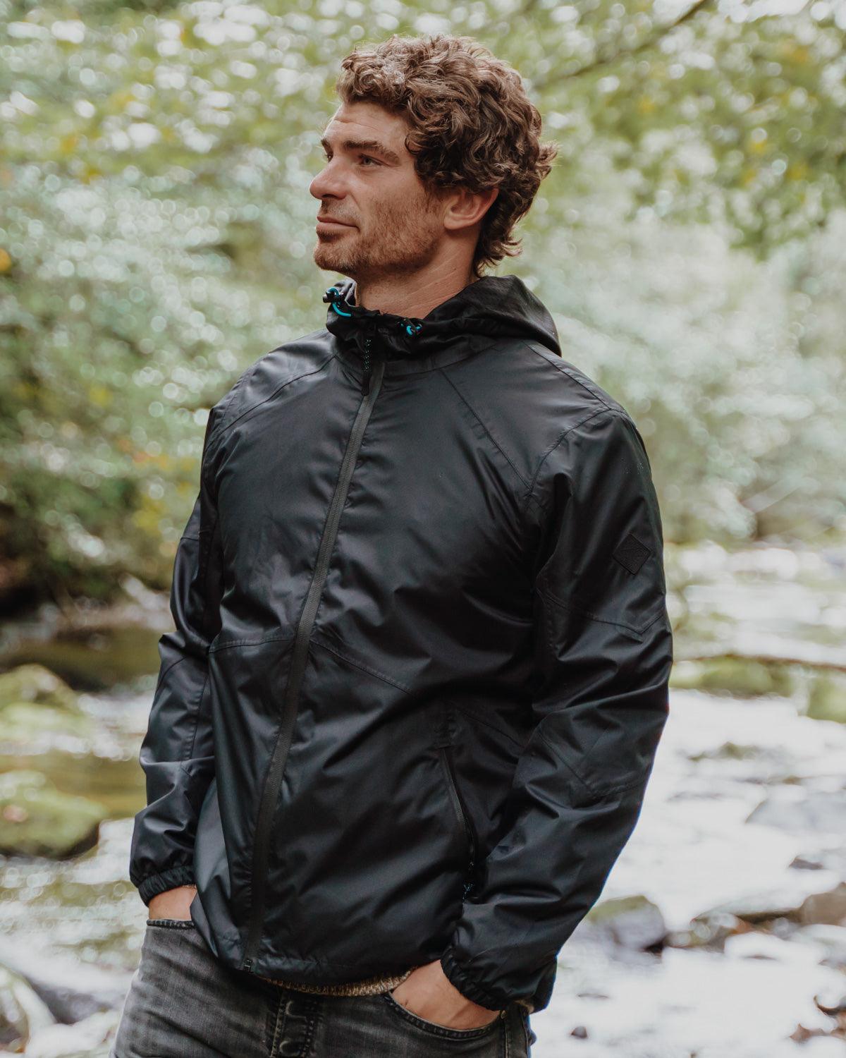 Marcus - Mens Waterproof Ripstop Jacket - Black