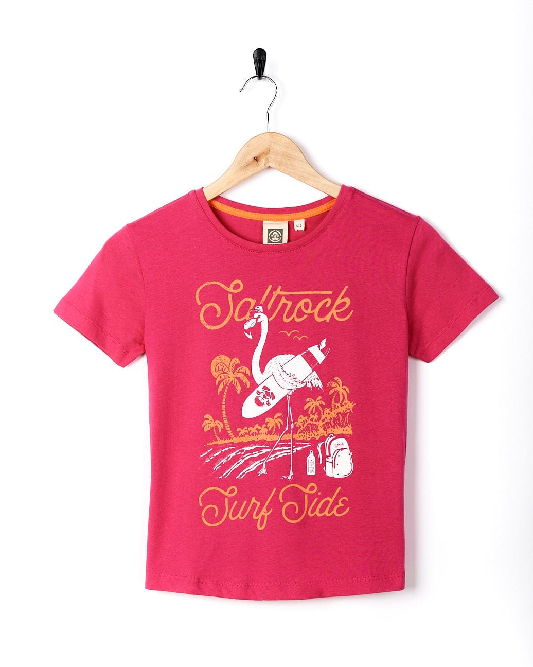 Mingogo - Kids Short Sleeve T-Shirt - Dark Pink