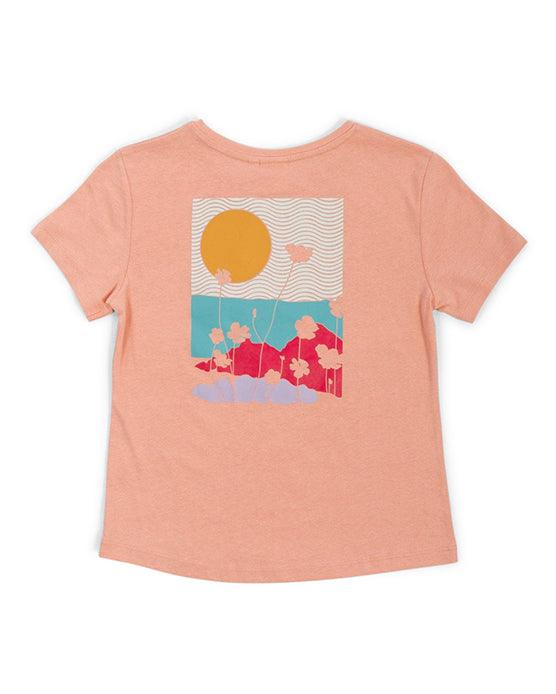 Moonrise Coast Kids Short Sleeve T-Shirt