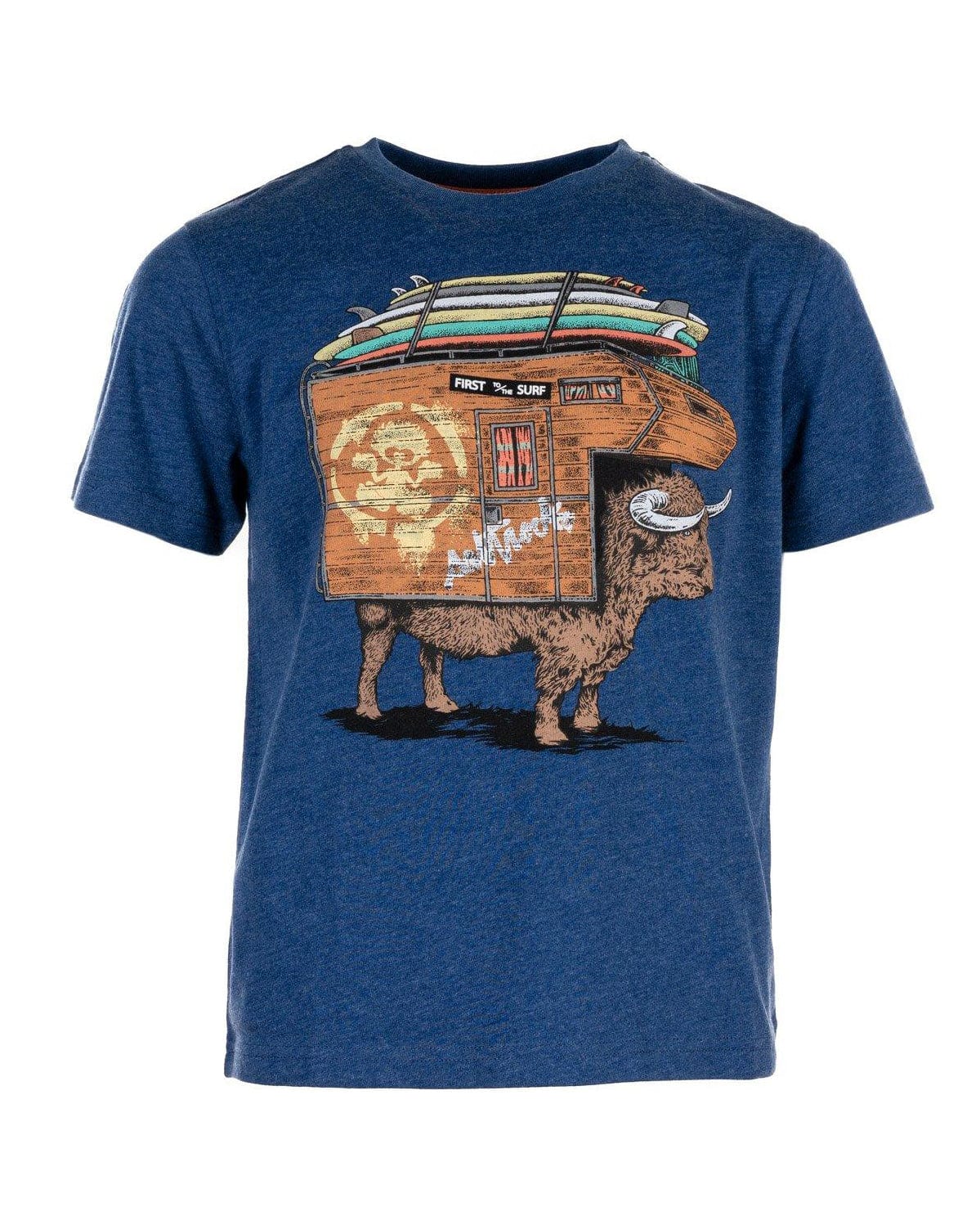 No Bull - Boys Short Sleeve T-Shirt - Navy