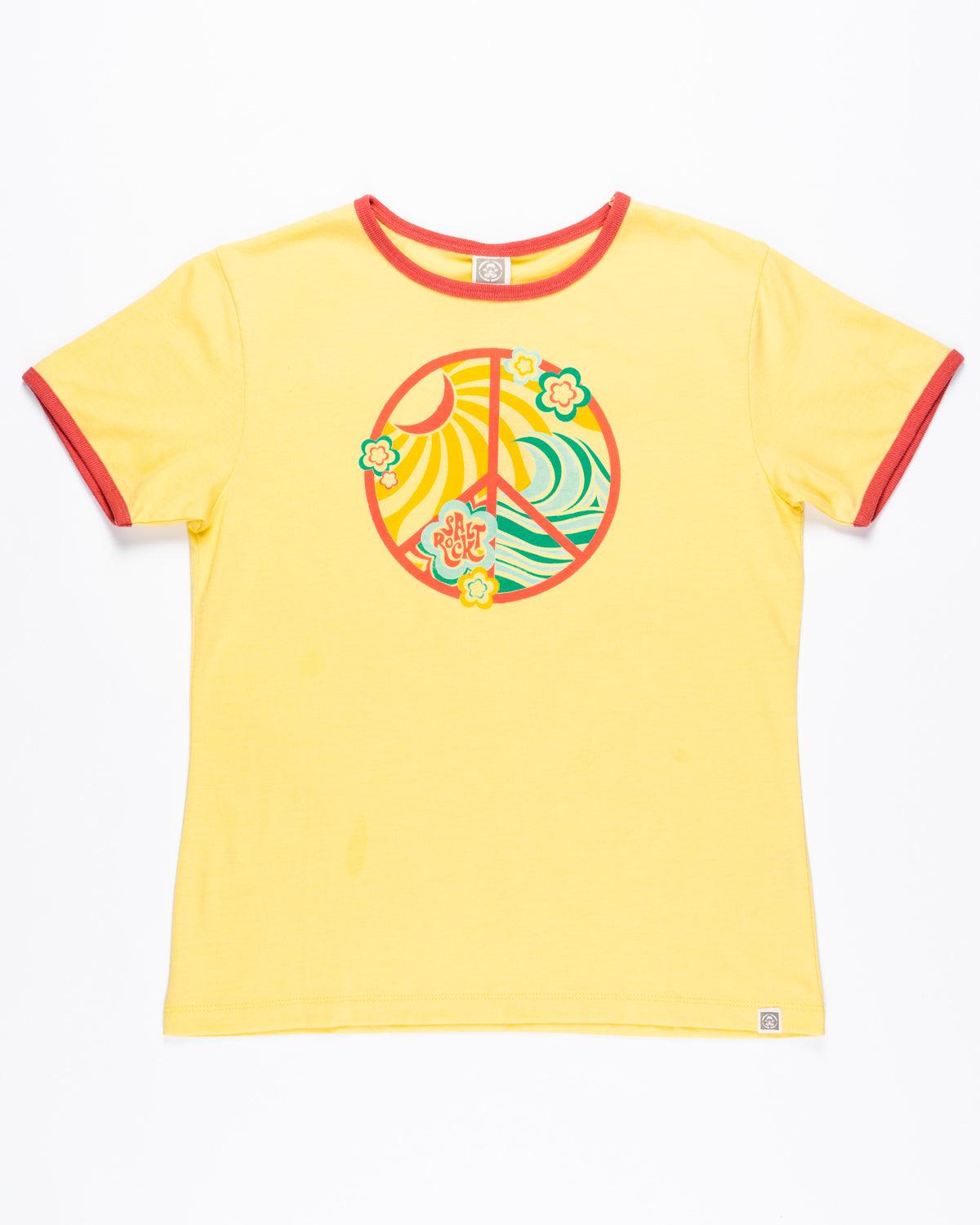 Peace Kids Ringer T-Shirt