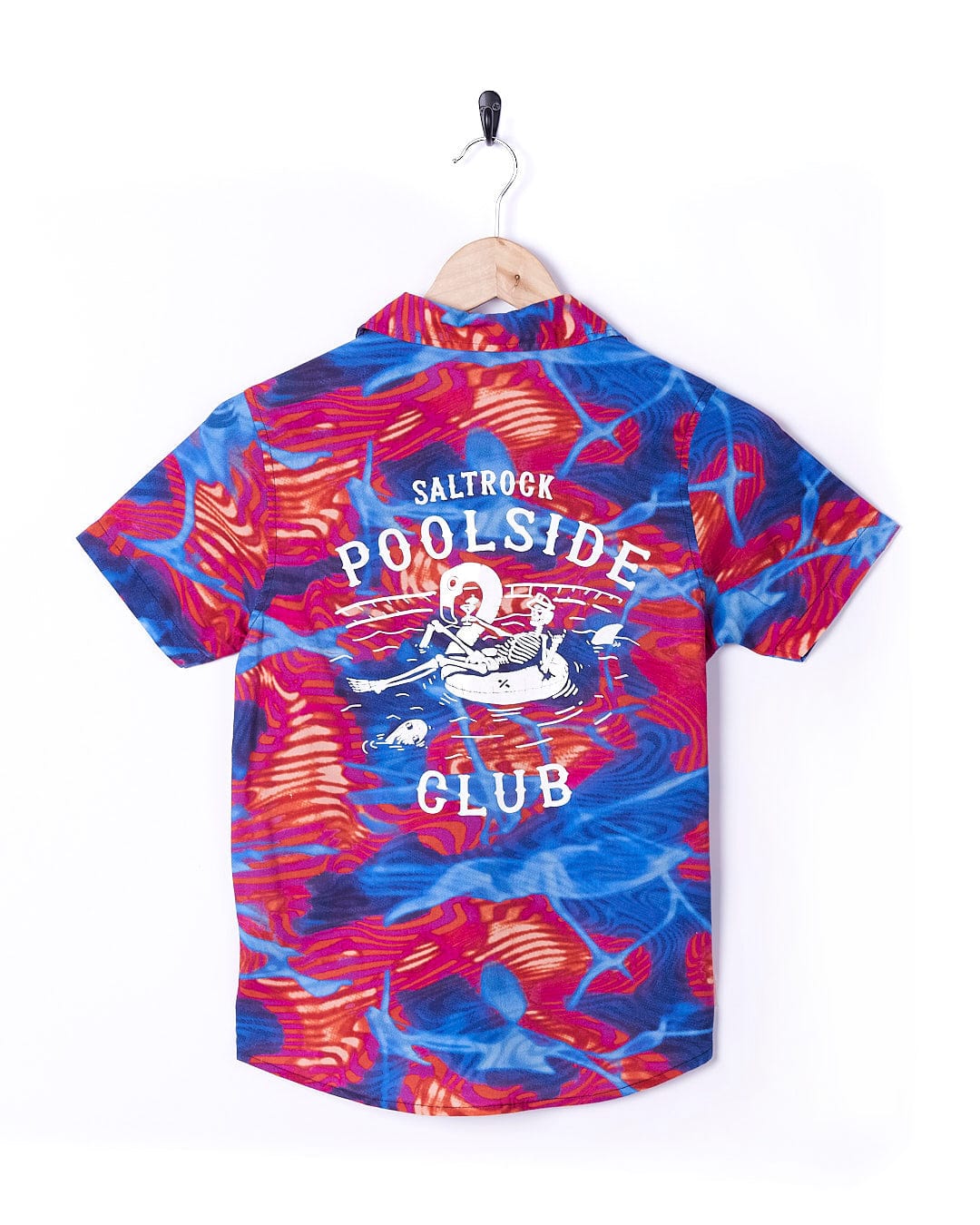 Poolside - Kids All Over Print Short Sleeve Shirt - Multi