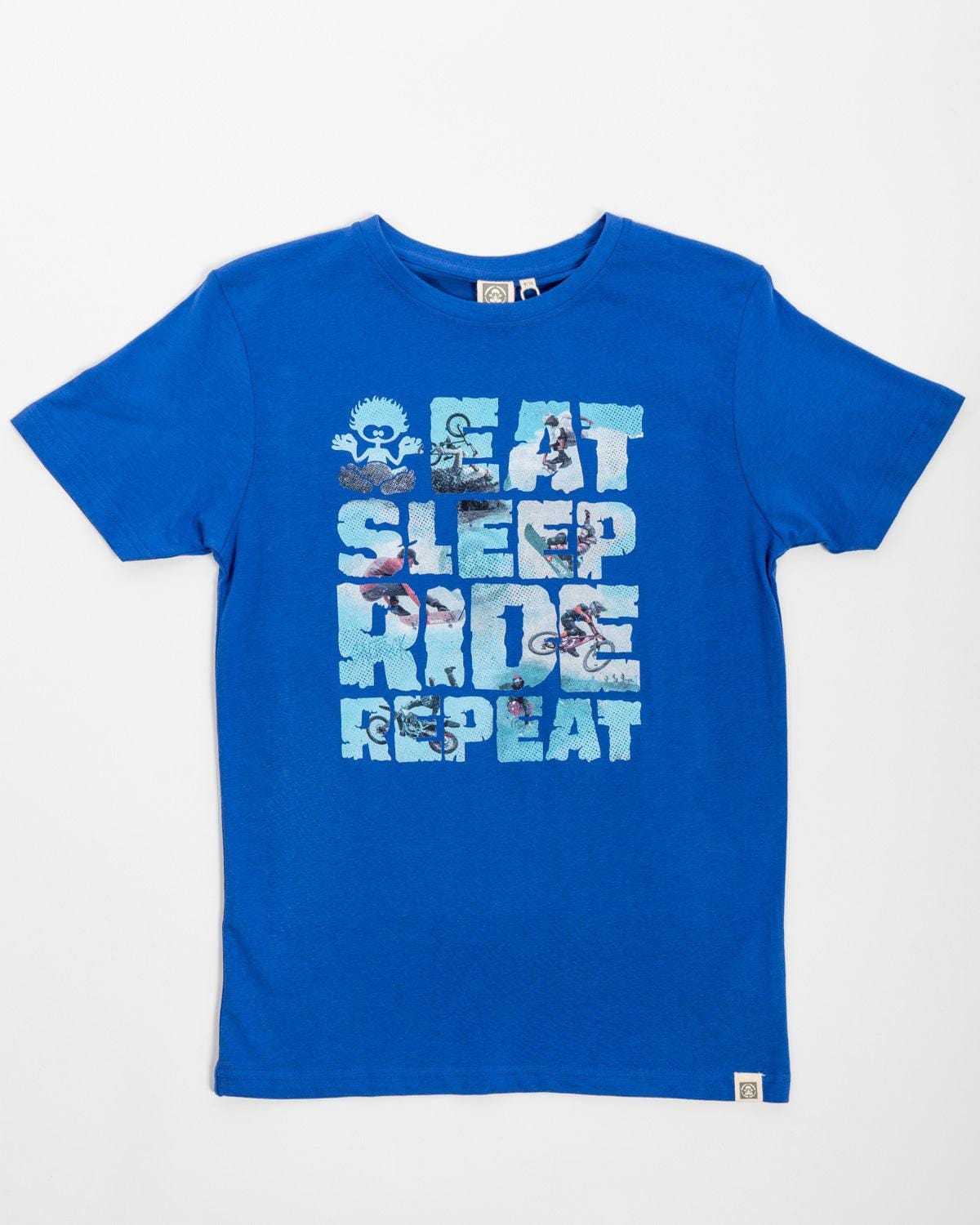 Repeater - Boys Short Sleeve T-shirt - Blue
