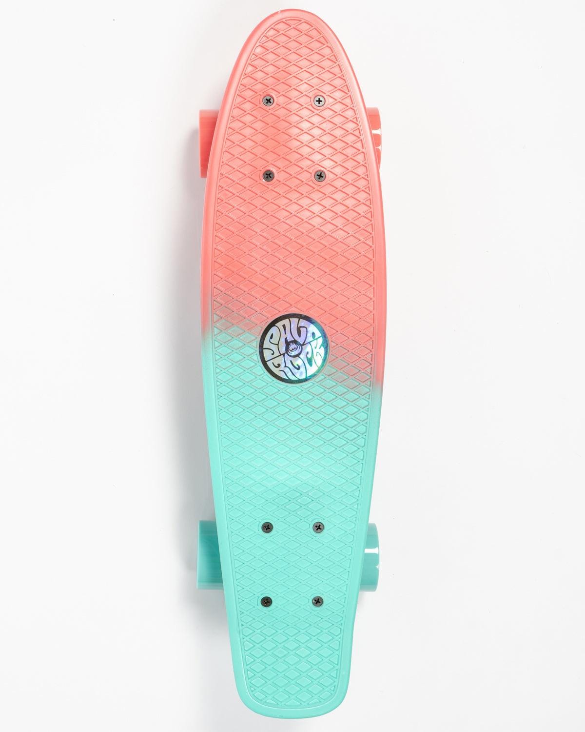 Retroride Mini Skateboard - Pink/Turquoise