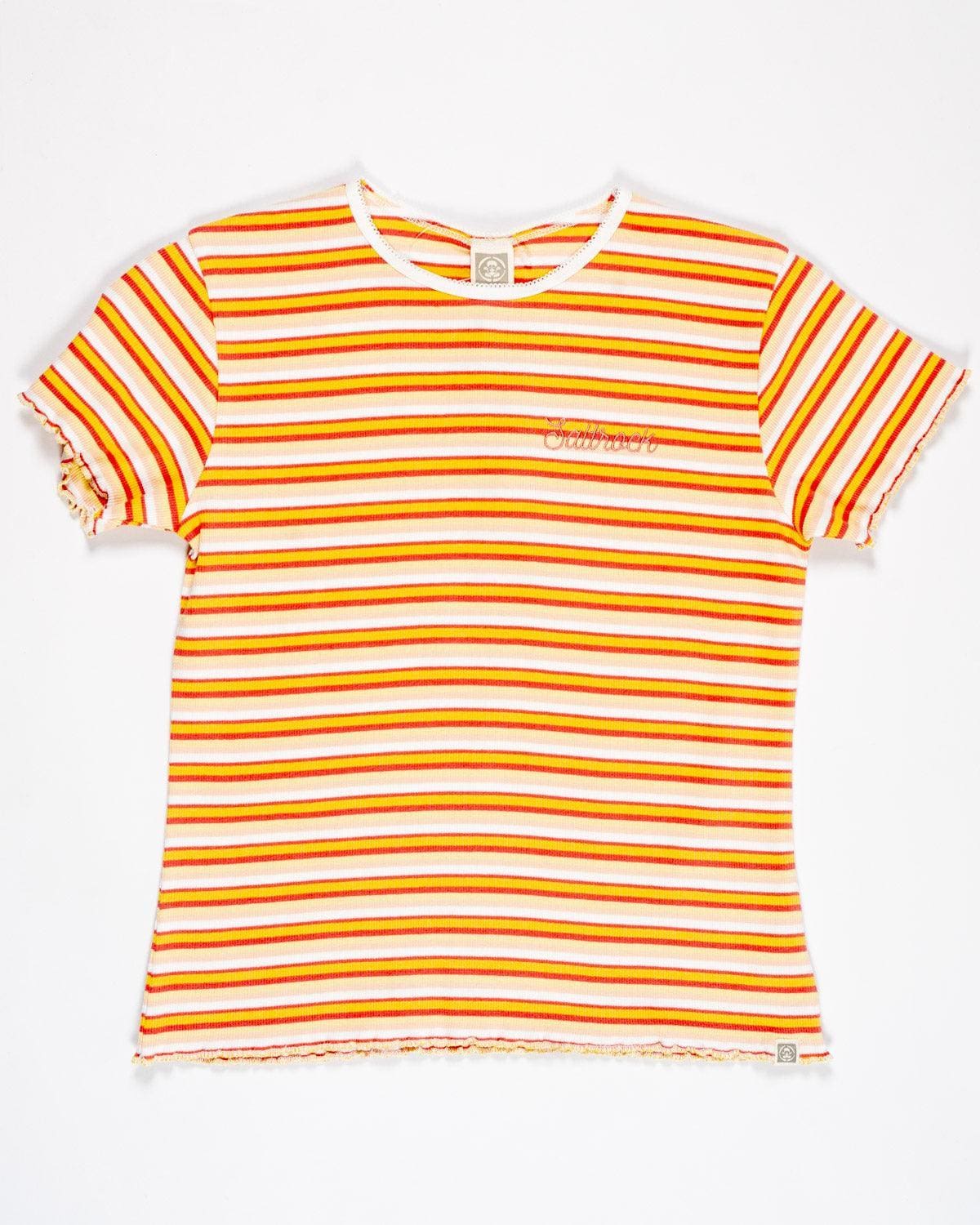 Rib Kids Short Sleeve Striped T-Shirt