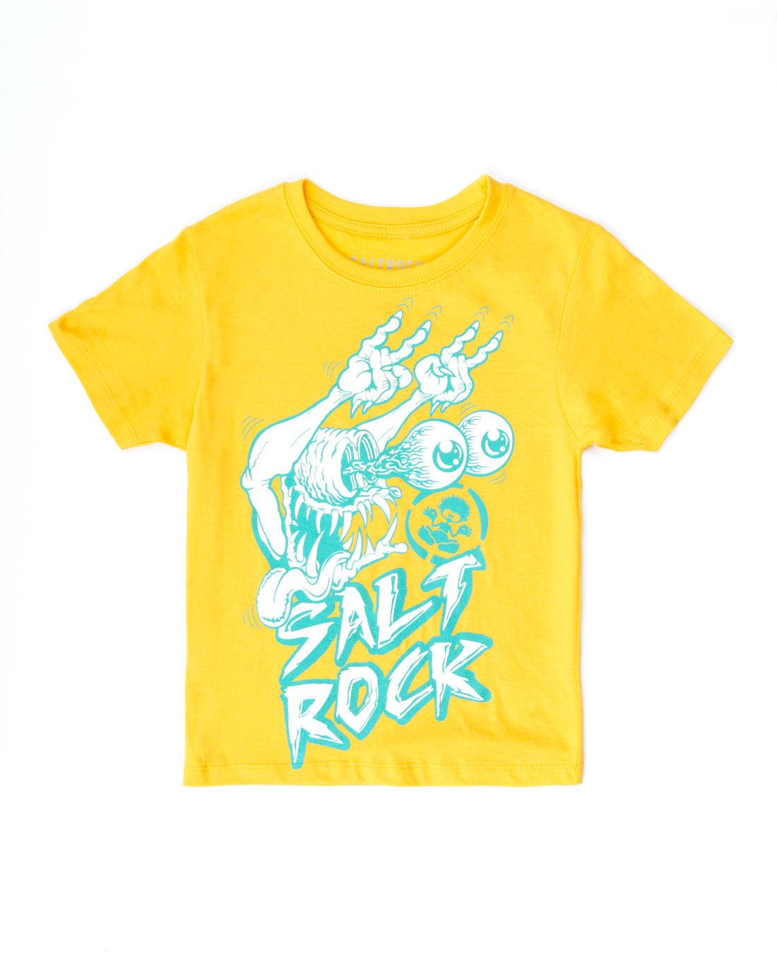 Still Creepin - Kids Short Sleeve T-Shirt - Yellow